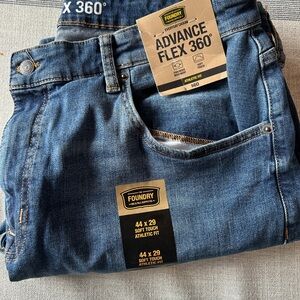 The Foundry Supply Co. Men's Relaxed Blue Jeans